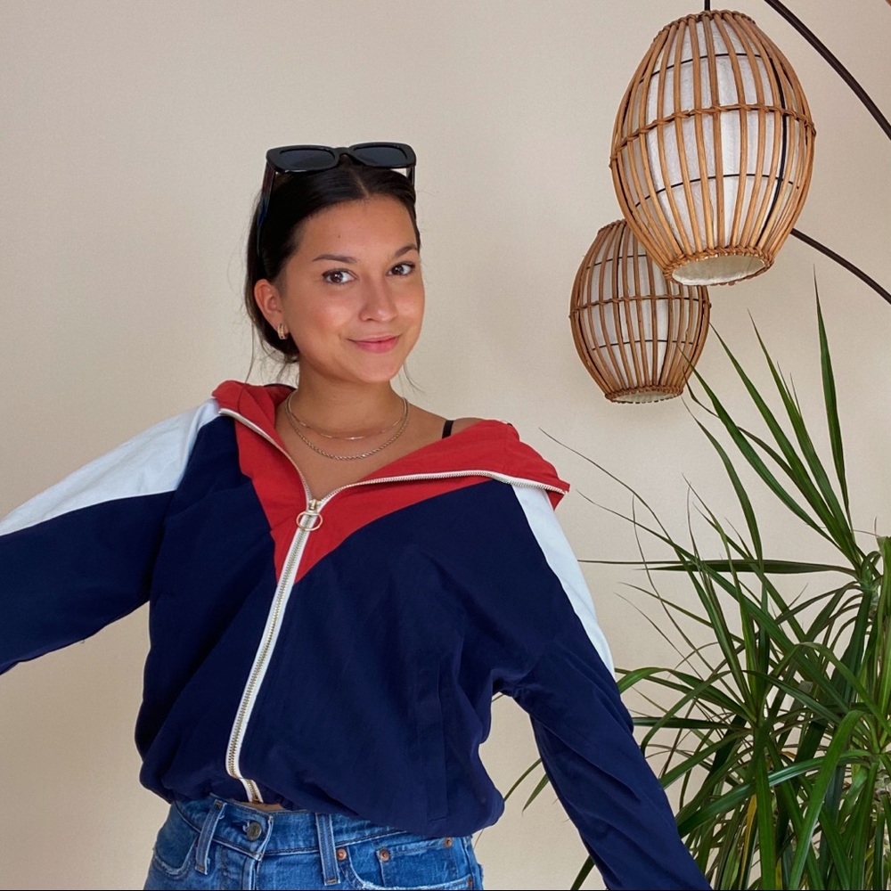 VINTAGE looking rainjacket